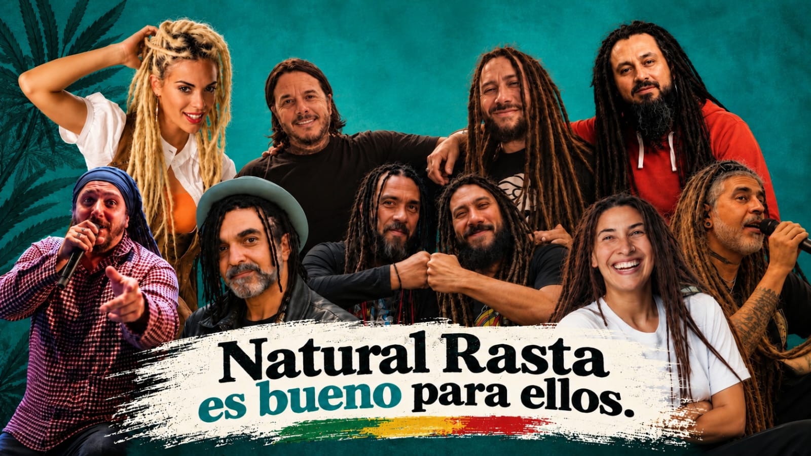 Artistas y clientes que eligieron Natural Rasta